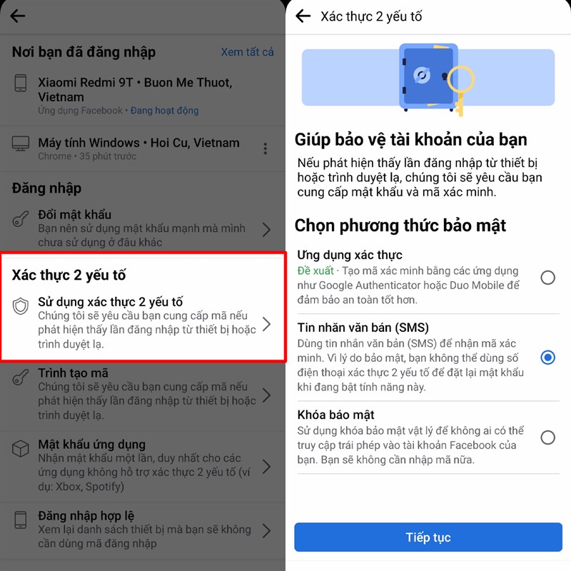 Cách tăng cường bảo mật cho tài khoản facebook