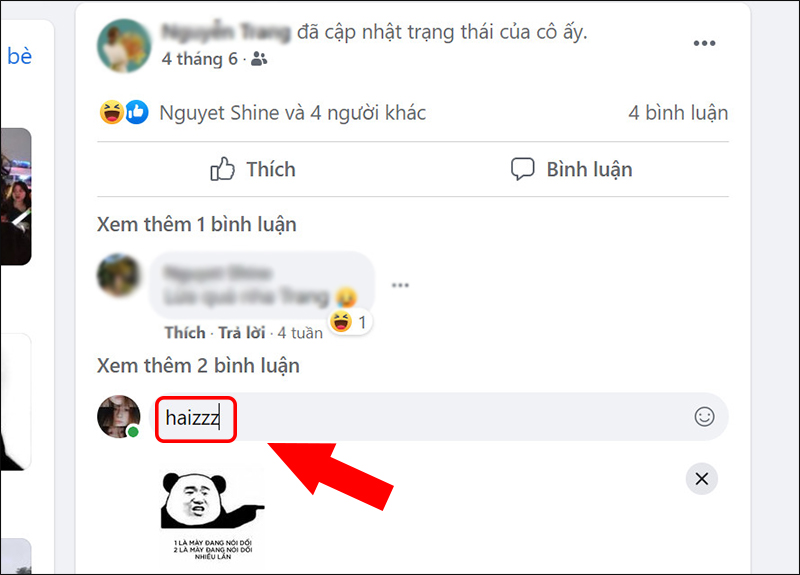 Khuyến khích bình luận và chia sẻ